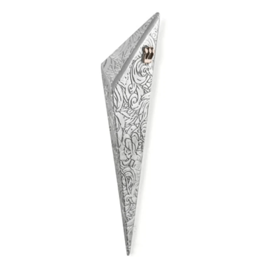 Gila Mezuzah by Joy Stember - Rose Pattern、mySite、topwebapps