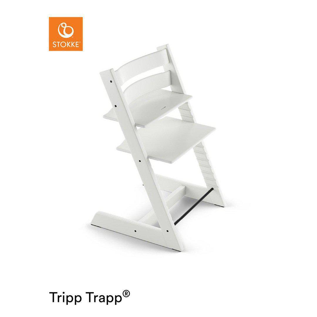  Stokke Tripp Trapp Highchair - White、mySite、merchandisen