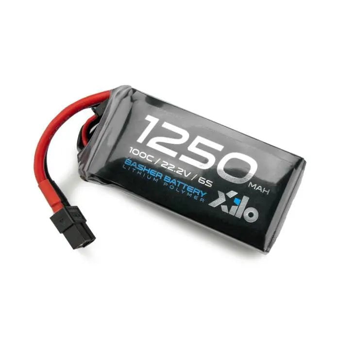  XILO 1250mAh 6S 100c Basher LiPo Battery XT60、mySite、merchandisen