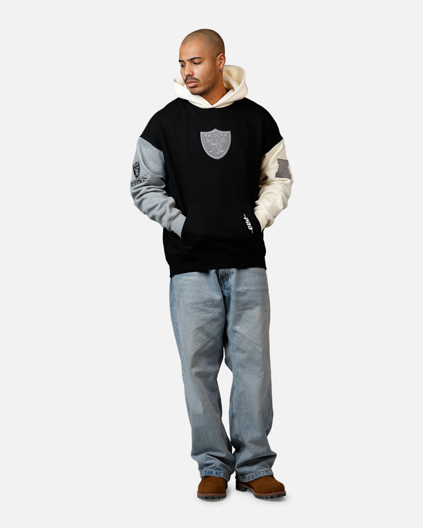 Pro Standard Las Vegas Raiders Reverse French Terry Hoodie Black/Grey、mySite、zt4zffjzw