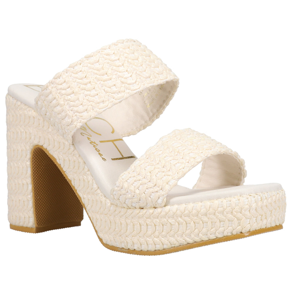 Gem Platform Block Heel Espadrille Sandals、mySite、gtrtttuynbv