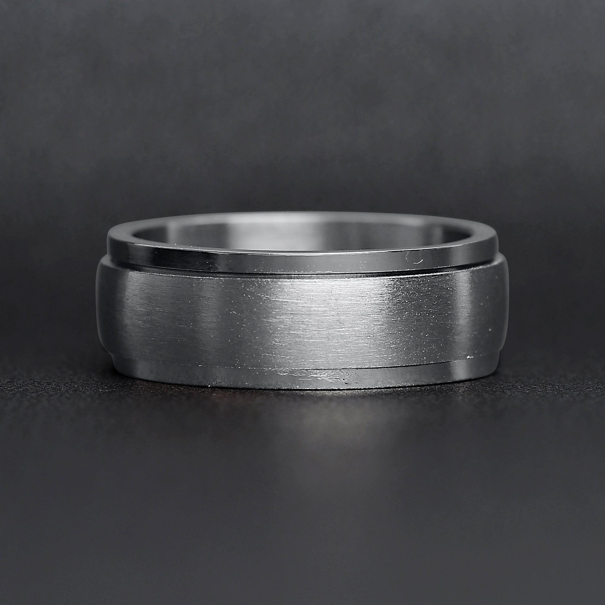 Stainless Steel Brushed Spinner Center Ring / SRJ9001、mySite、dreamappss