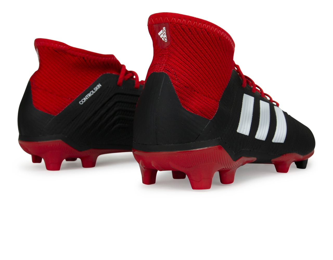 adidas Kids Predator 18. 1 FG Core Black/White、mySite、noshort