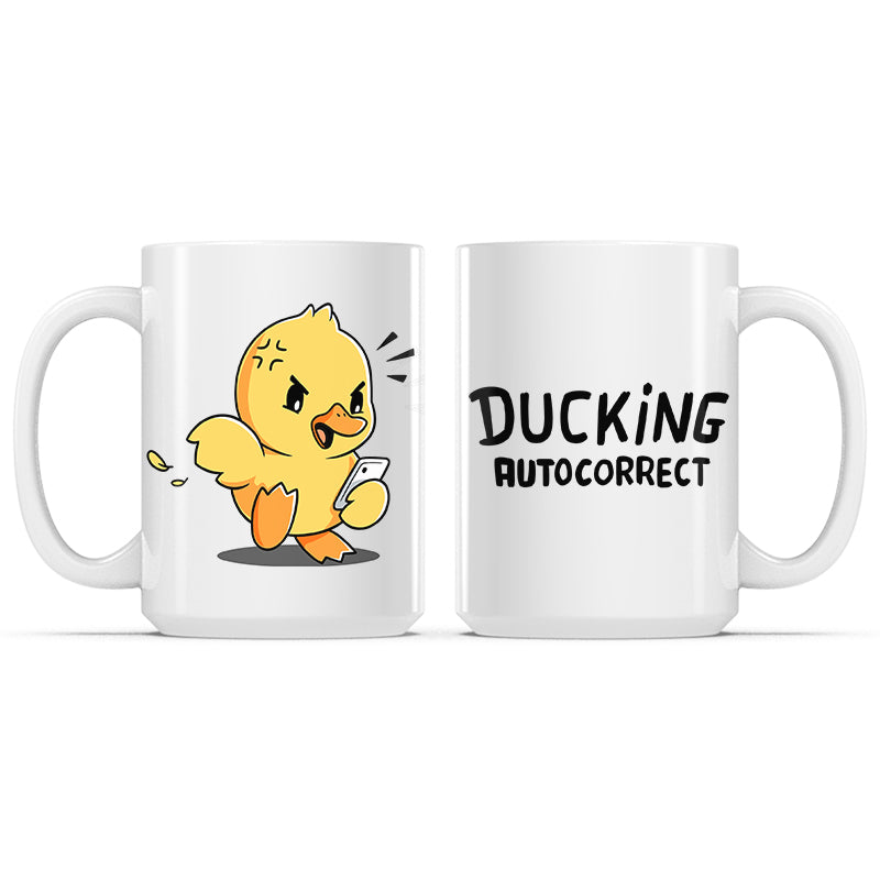 Ducking Autocorrect Mug、mySite、lovesweatpilates