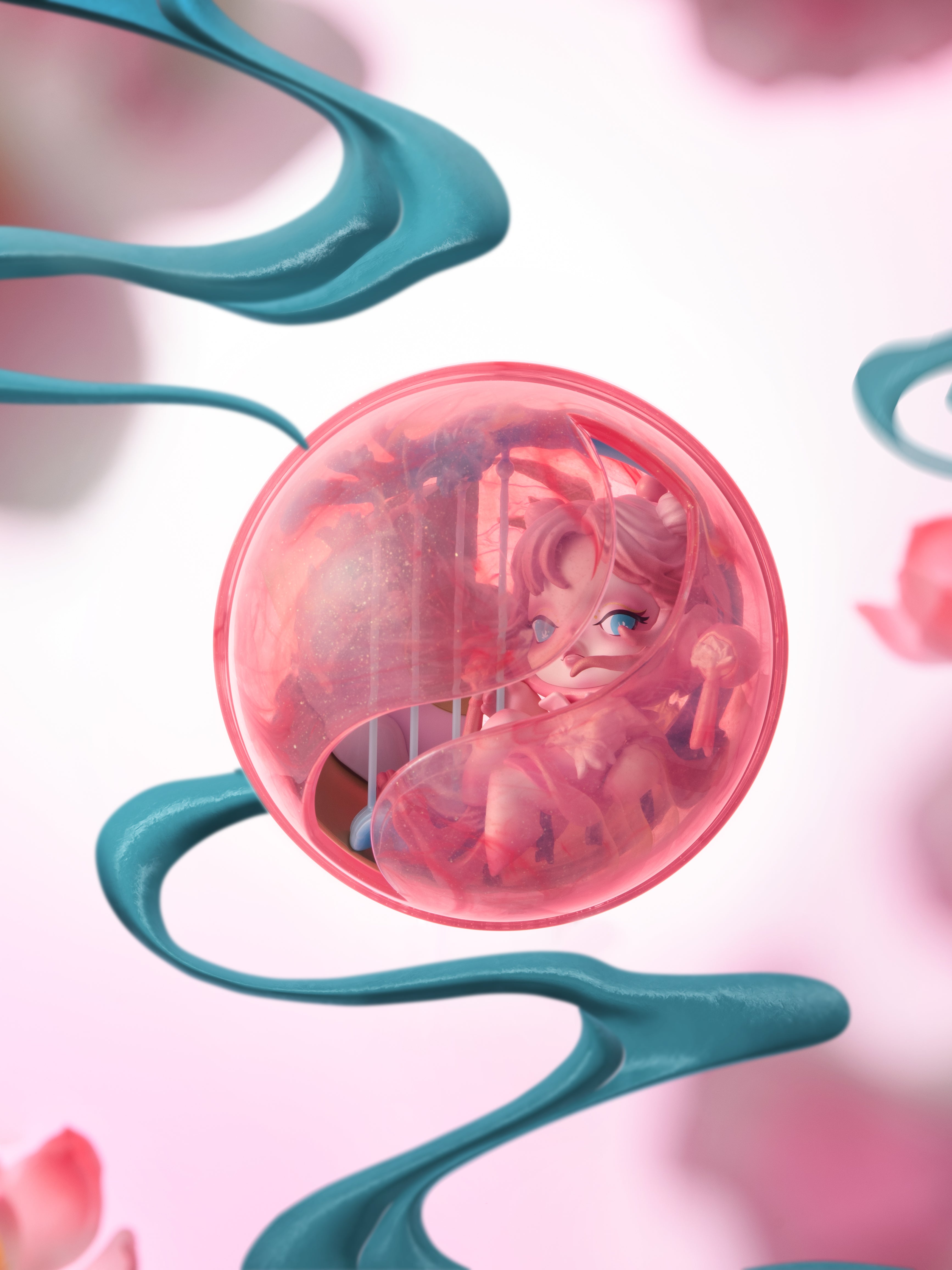  POP MART SKULLPANDA The Mirage Series Figures、mySite、greenlandpopulation