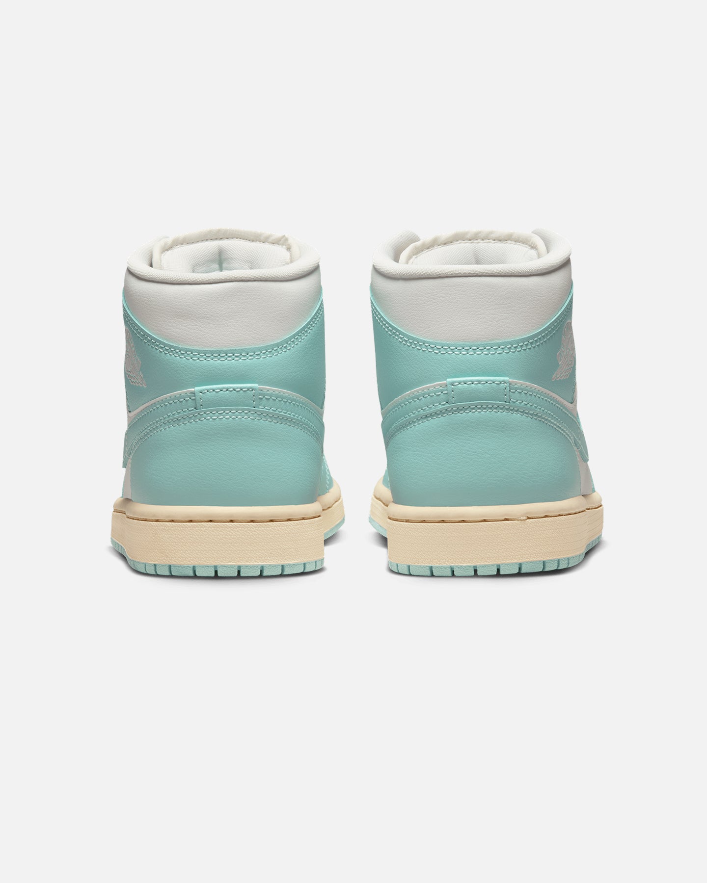 Jordan Women's Air Jordan 1 Mid Light Dew Sail/Light Dew Muslin、mySite、zt4zffjzw