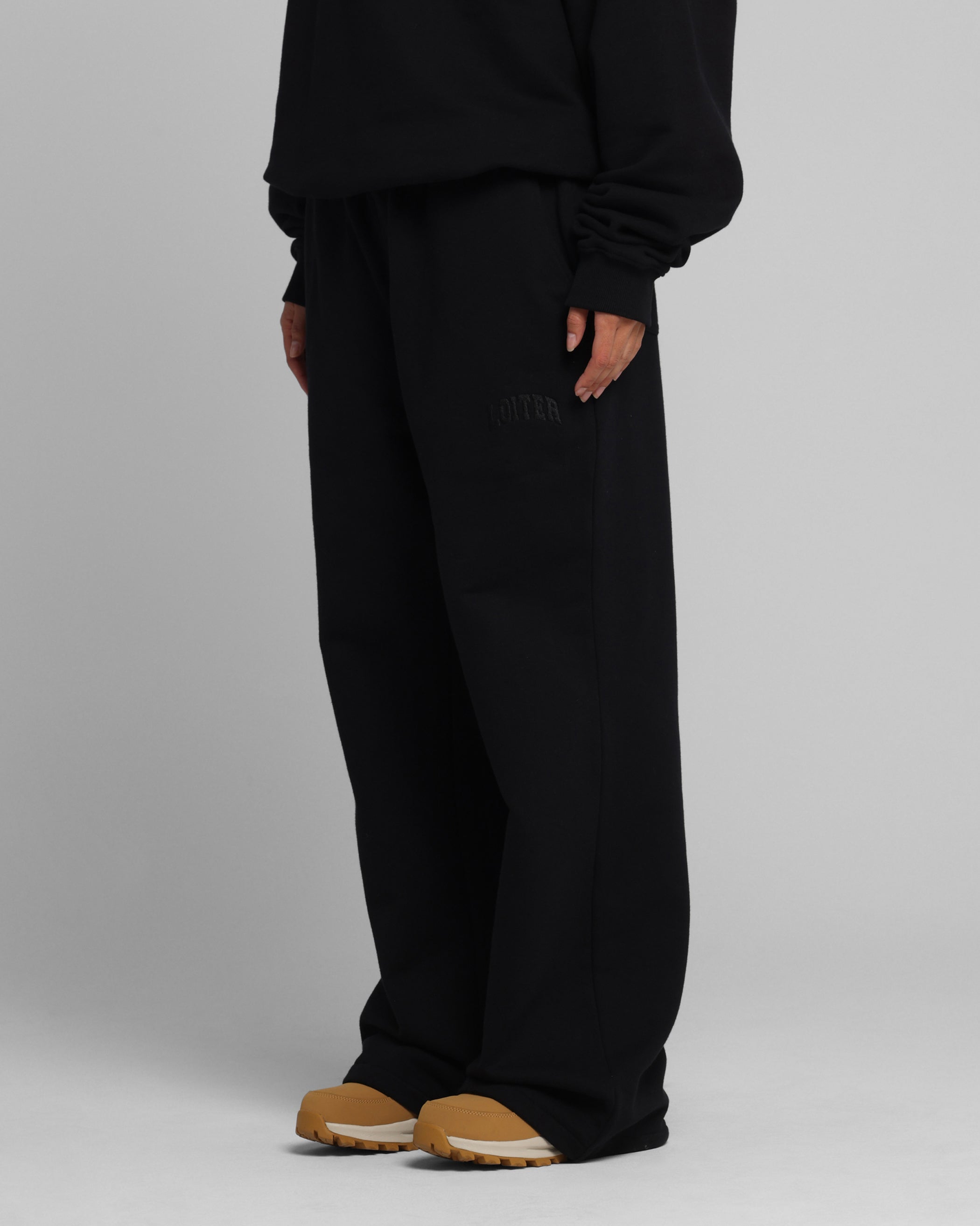 Loiter Arch Premium Sweat Pants Black、mySite、zt4zffjzw