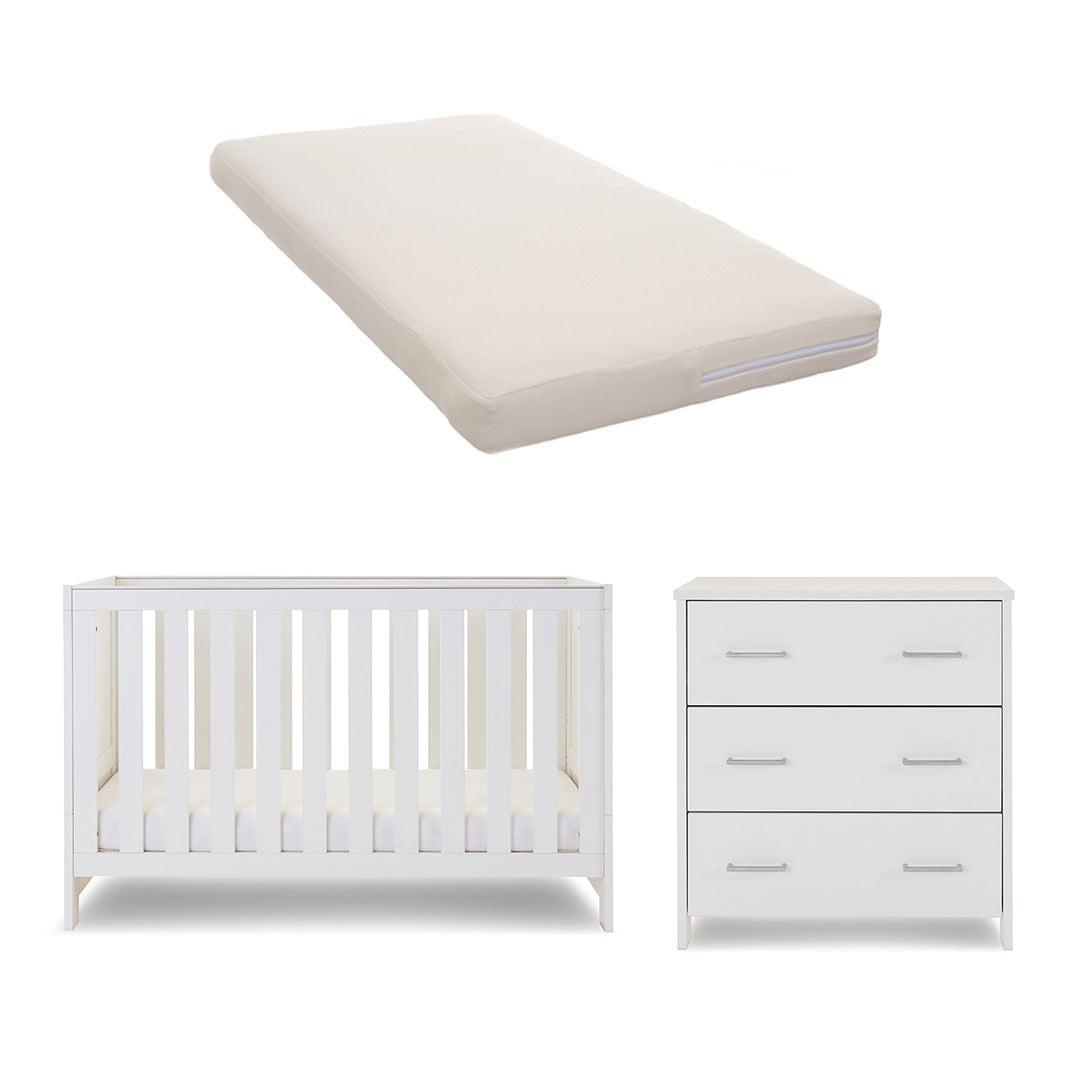  Obaby Nika 2 Piece Room Set - White Wash、mySite、merchandisen
