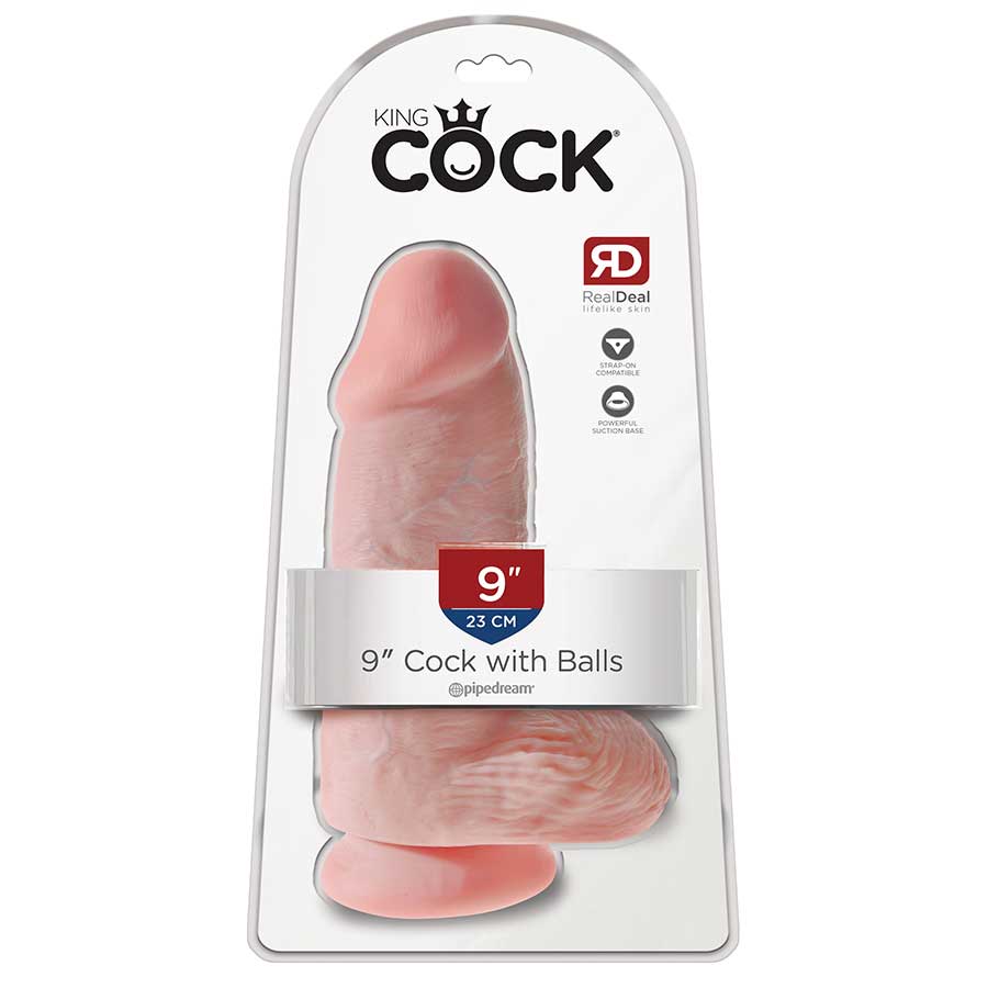 King Cock Chubby 9 Inch Dildo | Massive Suction Cup Dildo for Anal、mySite、bottomscart