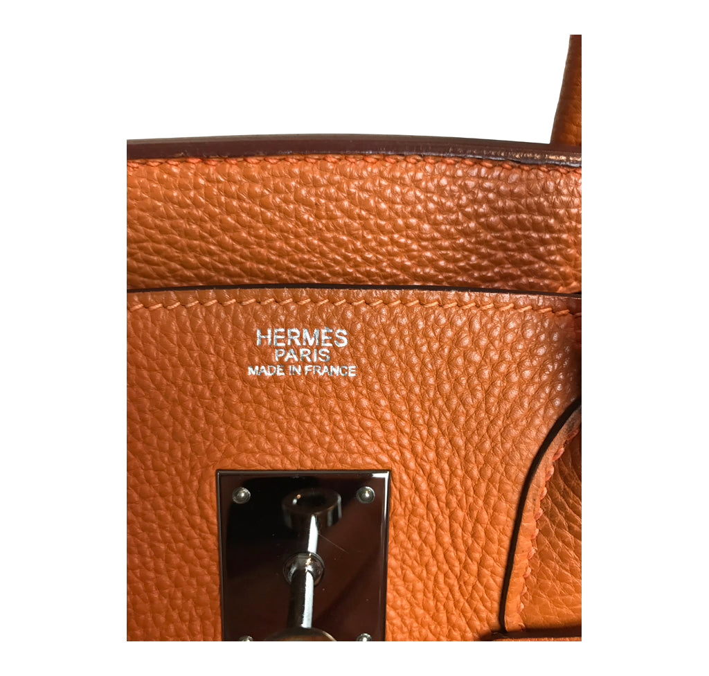 Hermès Birkin 30 Potiron Orange Togo PHW、mySite、garminoutage.com