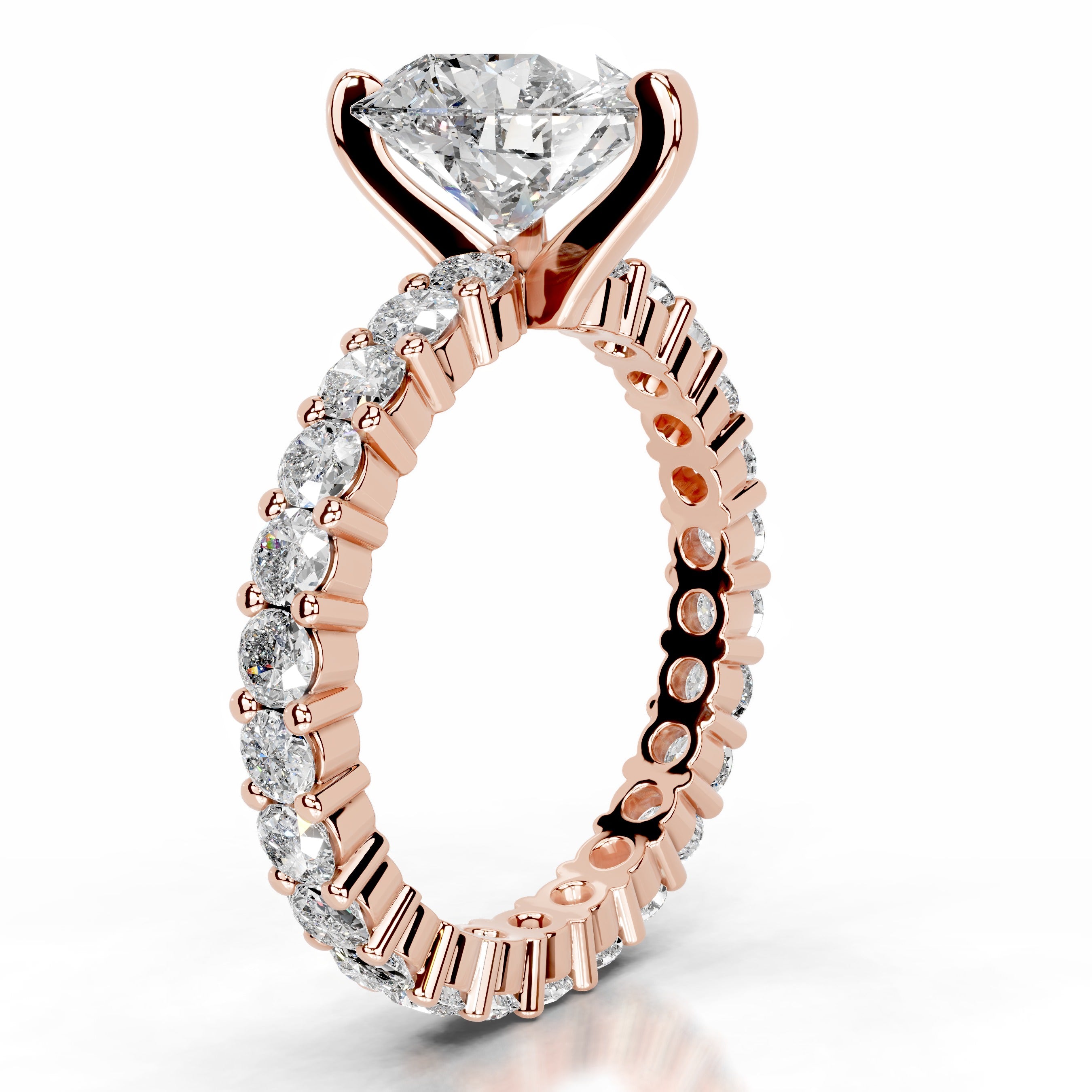 Jenna Diamond Engagement Ring - 14K Rose Gold、mySite、hinf8tx79