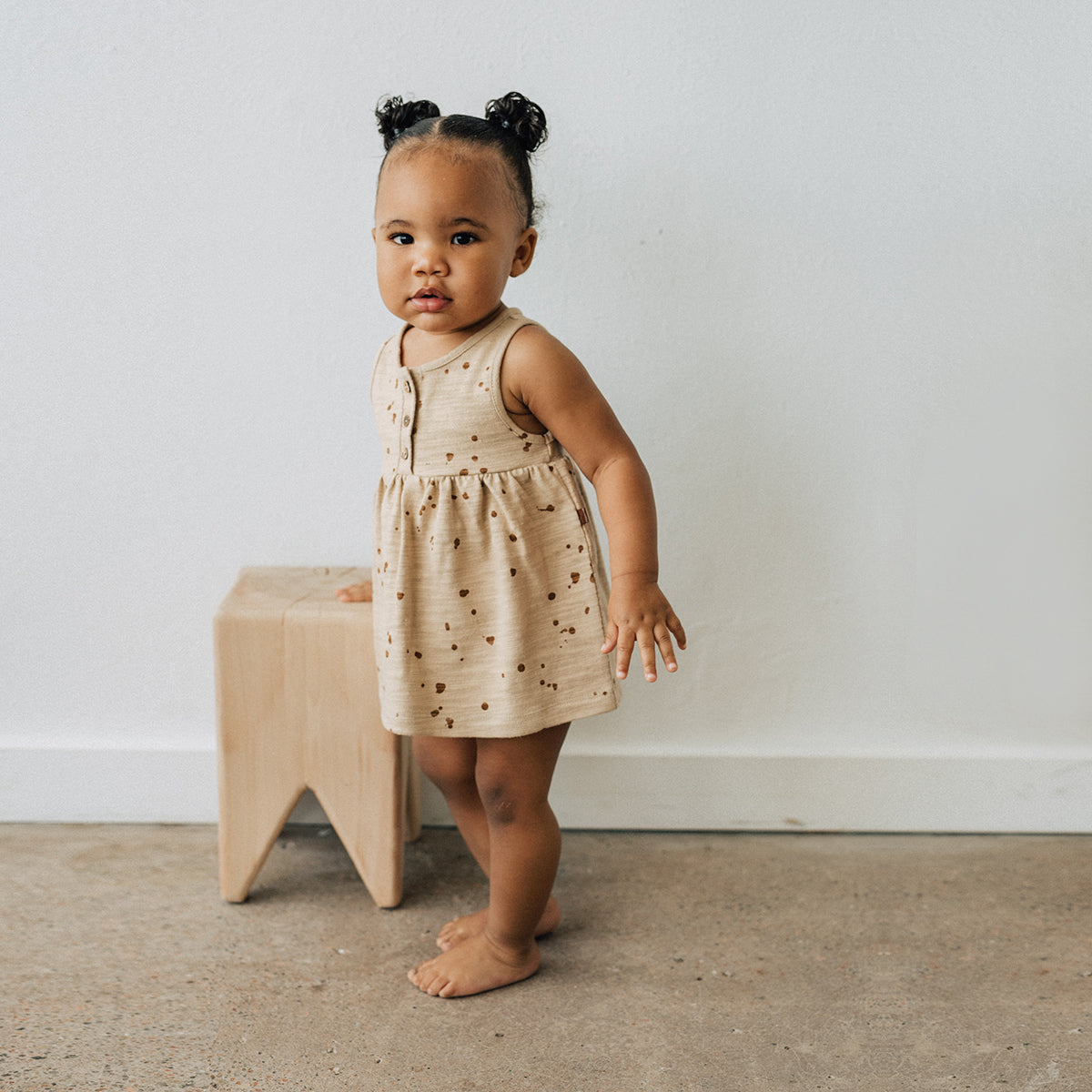 Organic Tank Dress - Splatter AOP、mySite、g9winljtr