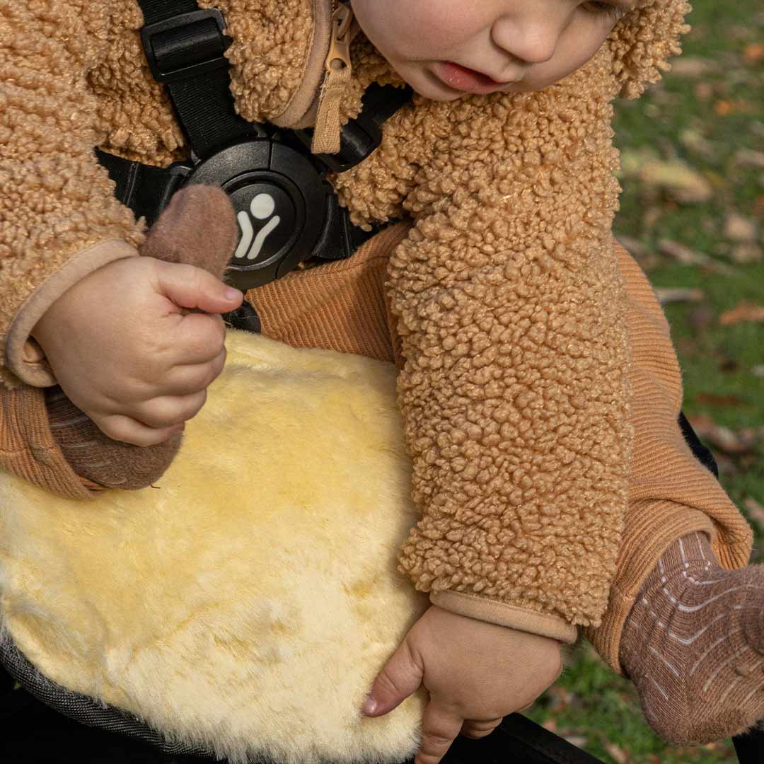 Naturally Sheepskins Original Sheepskin Pram Liner - Grey、mySite、merchandisen