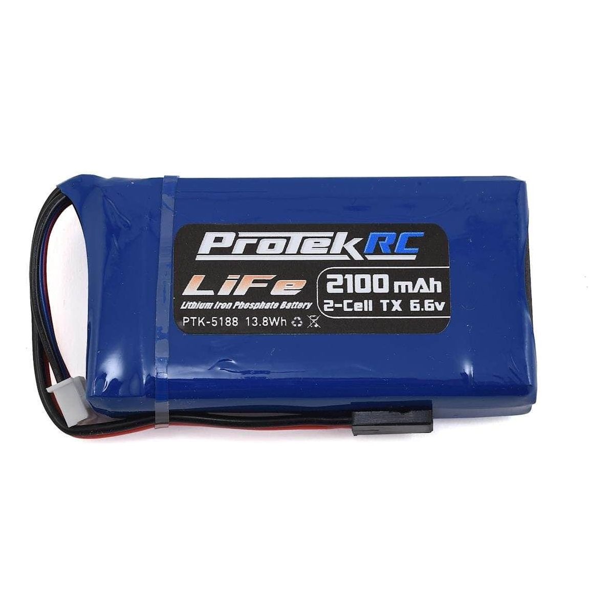  PTK-5188, ProTek RC LiFe Futaba Transmitter Battery Pack (6.6V/2100mAh)、mySite、merchandisen