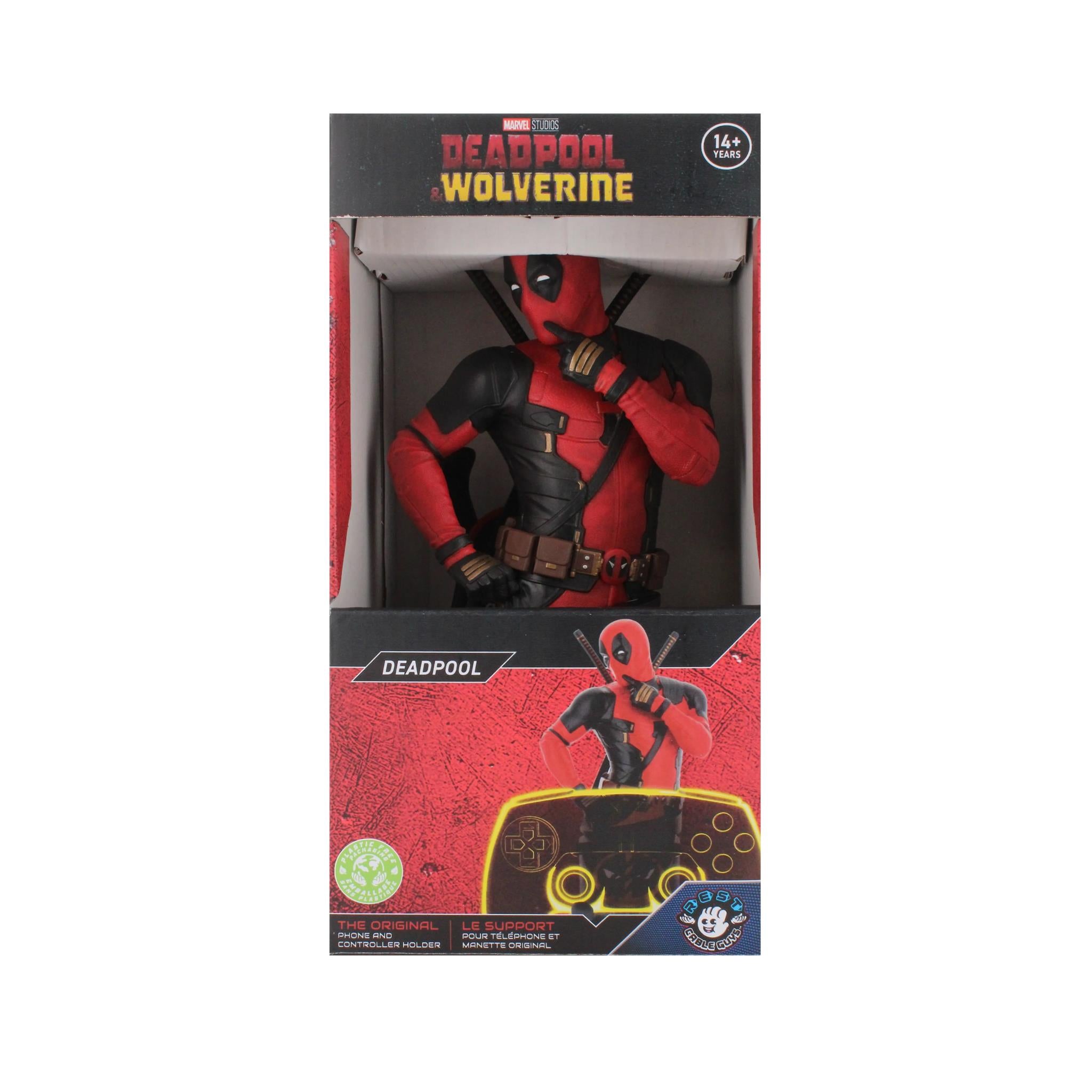 Marvel: Deadpool 3 Cable Guys R.E.S.T Collectable Figure Device Holder、mySite、camillekostekn