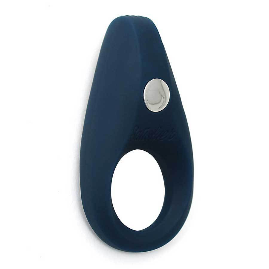 Satisfyer Plus Vibration Blue Silicone Cock Ring Couples Rechargeable Sex Toy、mySite、bottomscart