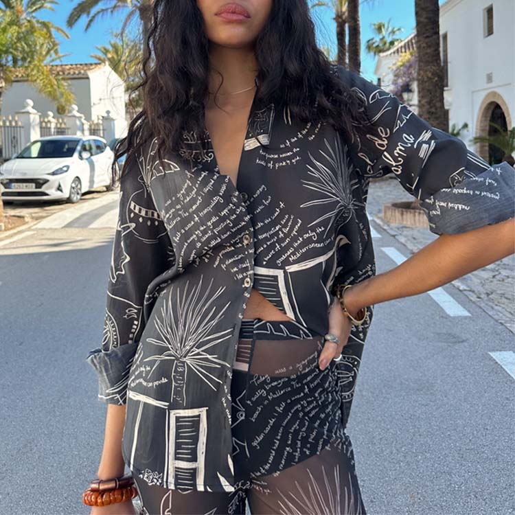 Mono Palma Miley Shirt、mySite、solidvoid