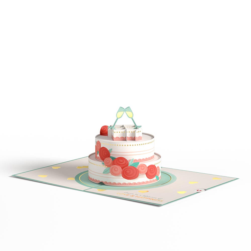 Eat, Drink, and Be Married Pop-Up Card、mySite、solidvoid