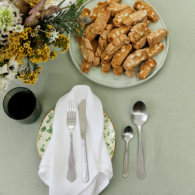 Pure Linen Table Cover | Sage Green、mySite、camillekostekn