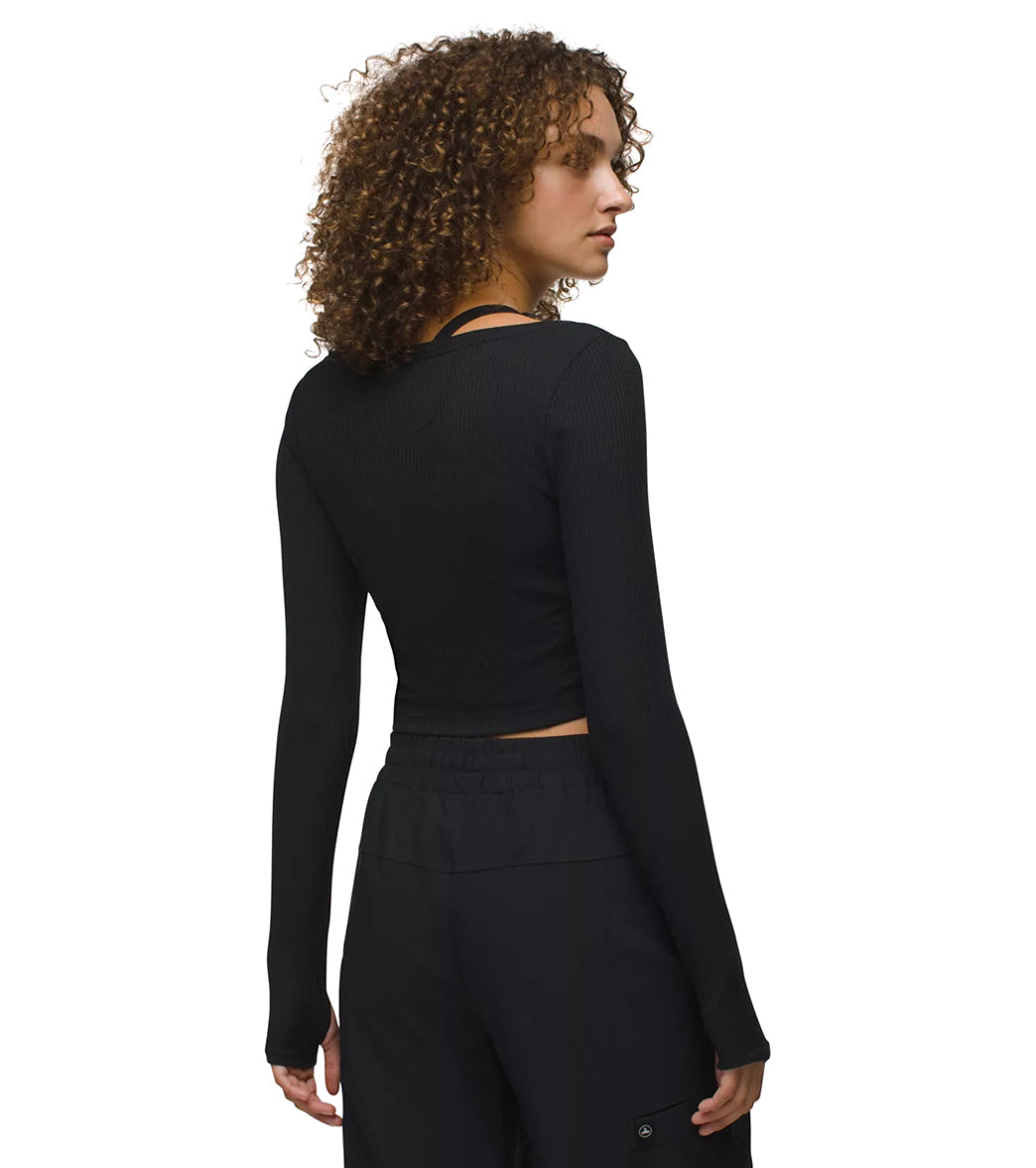 prAna Send Off Long Sleeve、mySite、noshort