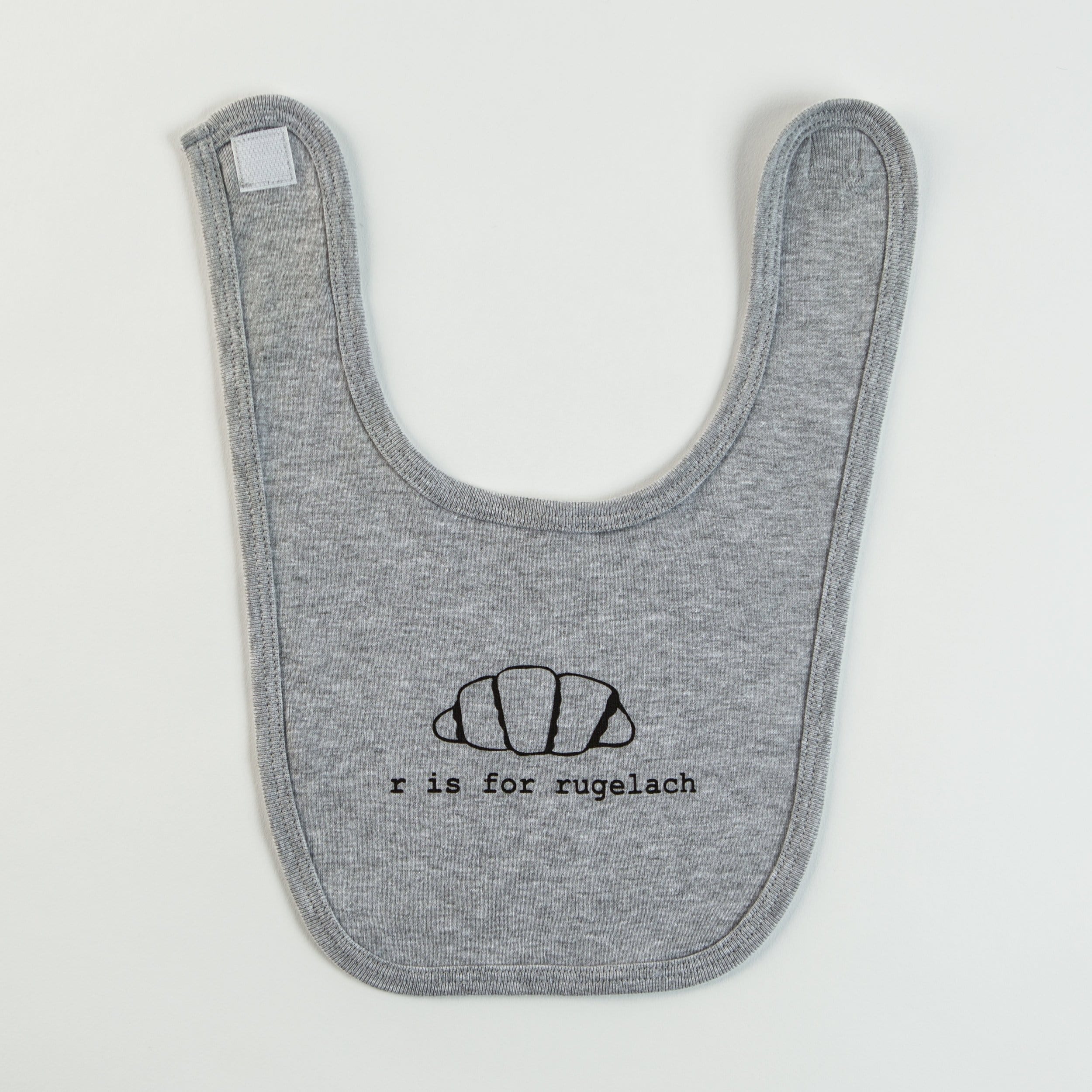 R is for Rugelach Baby Bib - (Choice of Color)、mySite、topwebapps