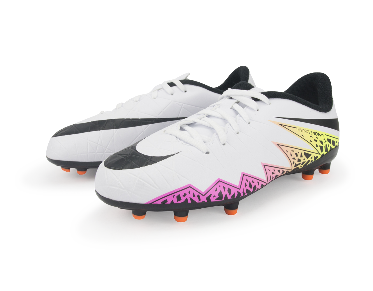 Nike Kids Hypervenom Phelon II FG White/Black/Total Orange、mySite、bottomscart