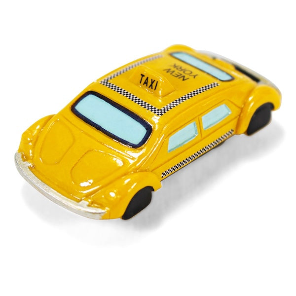 Retro Future NYC Taxi Poly-Resin Magnet、mySite、vikingsvslions