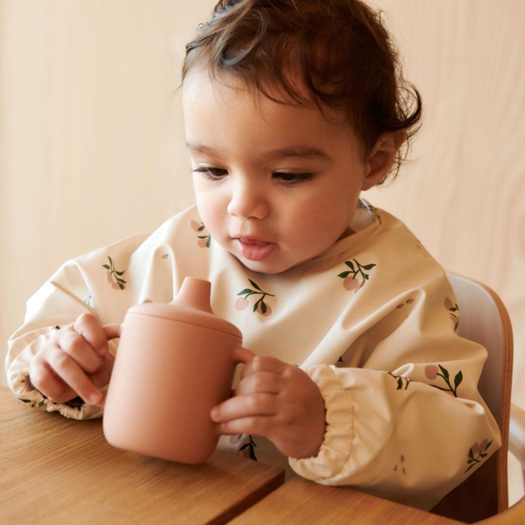  Liewood Merle Cape Bib - Peach - Seashell Mix、mySite、merchandisen