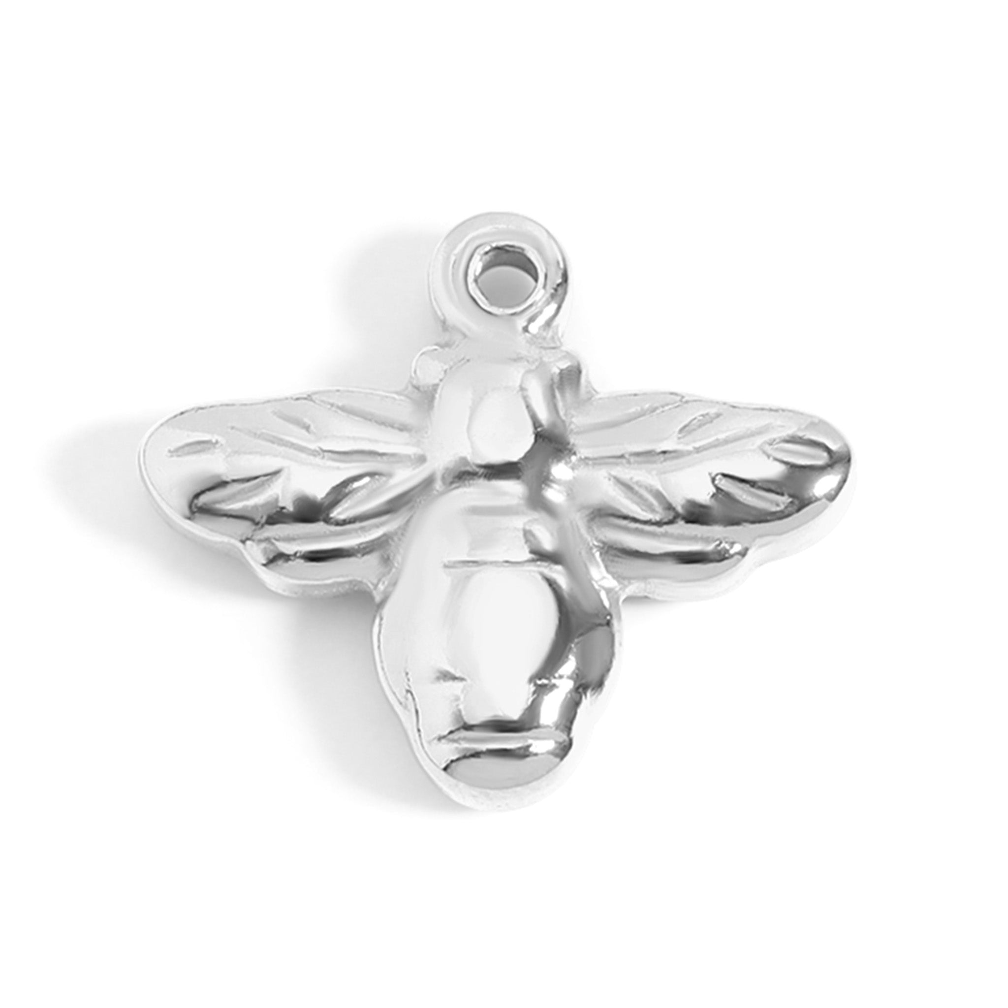 18K Gold PVD Stainless Steel Bee Charm / PDL0102、mySite、dreamappss