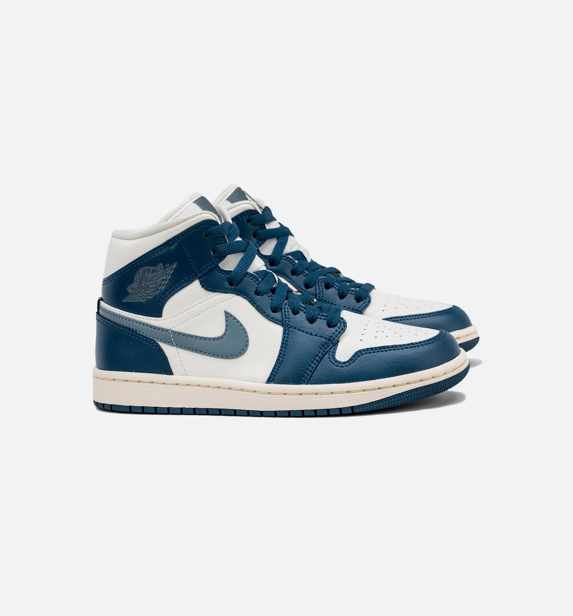 Air Jordan 1 Retro Mid Sky J French Blue Womens Lifestyle Shoe - Sky J French Blue/Sail/Ozone Blue、mySite、dreamappss