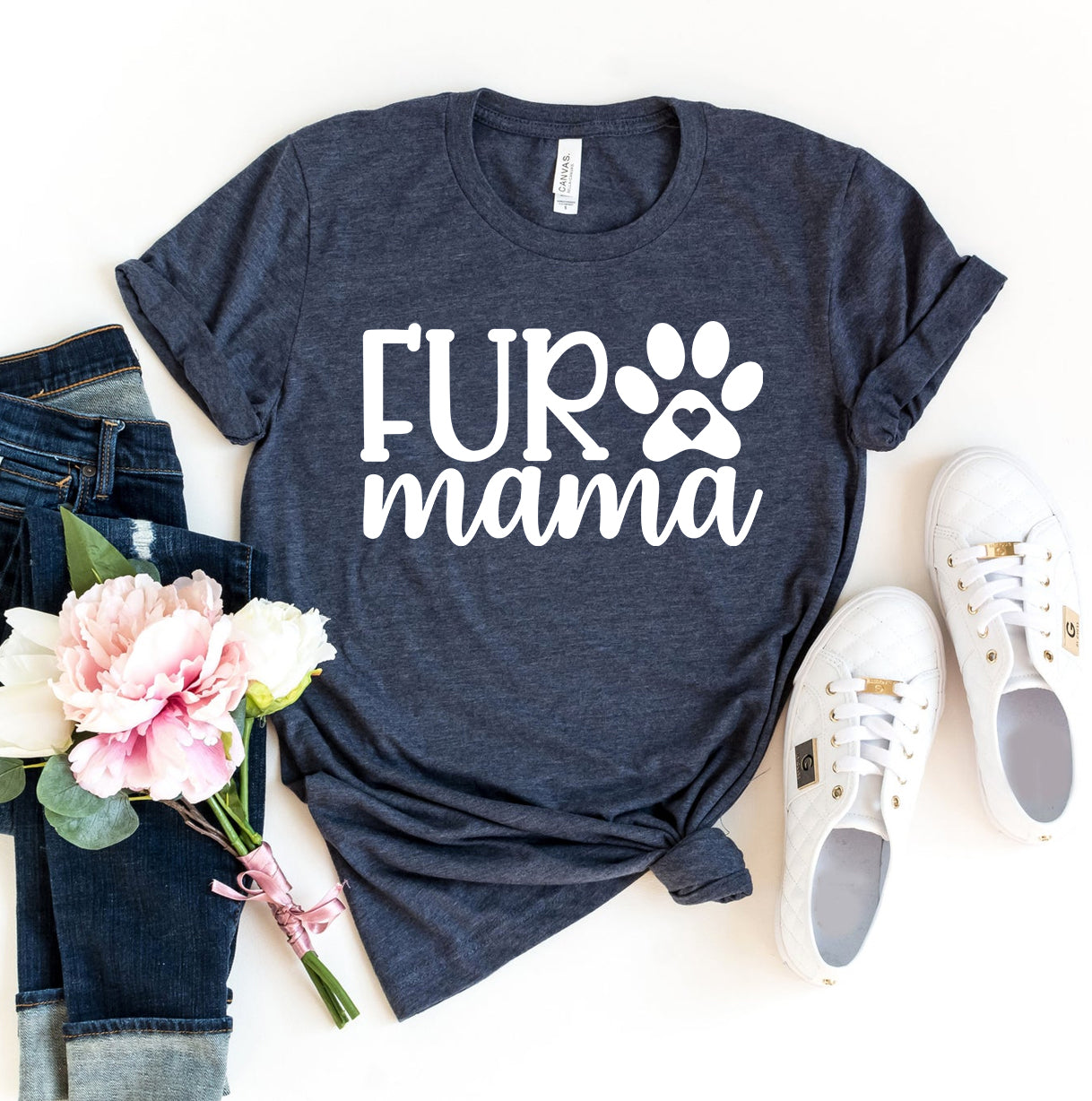 Fur Mama T-shirt、mySite、camillekostekn