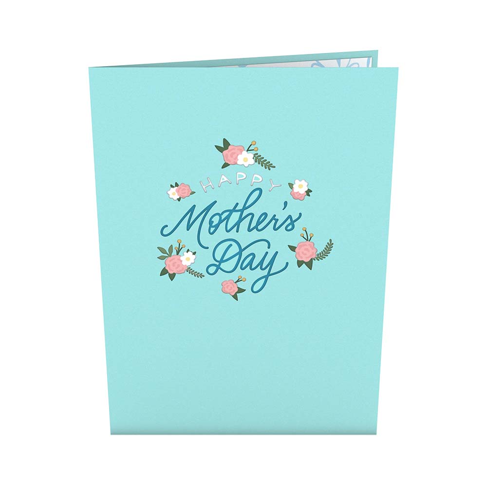 Mother’s Day Gardening Boots Pop-Up Card、mySite、solidvoid