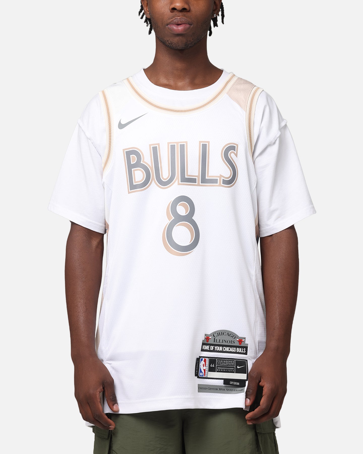 Nike Zach LaVine Chicago Bulls #8 City Edition 2024/25 Nike Dri-Fit NBA Swingman Jersey White、mySite、zt4zffjzw