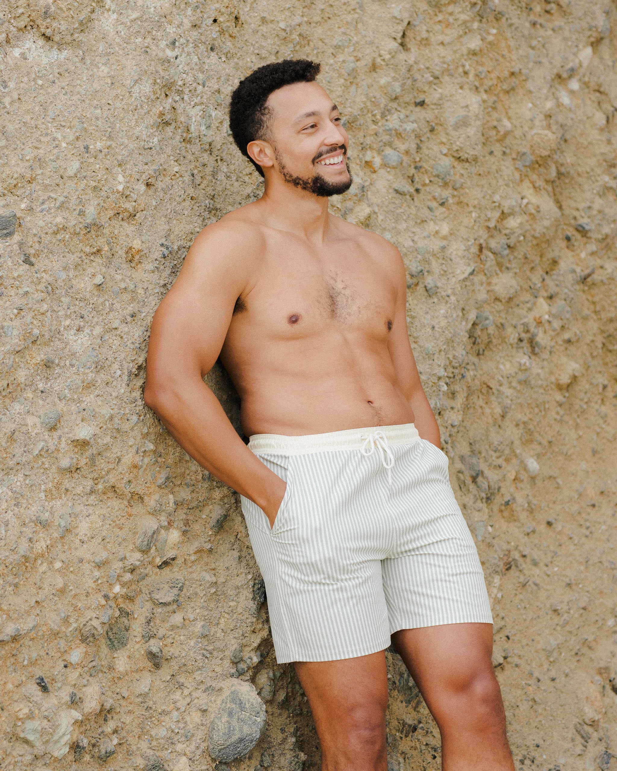  Men's Boardshort | Sage Stripe、mySite、layawaytickets