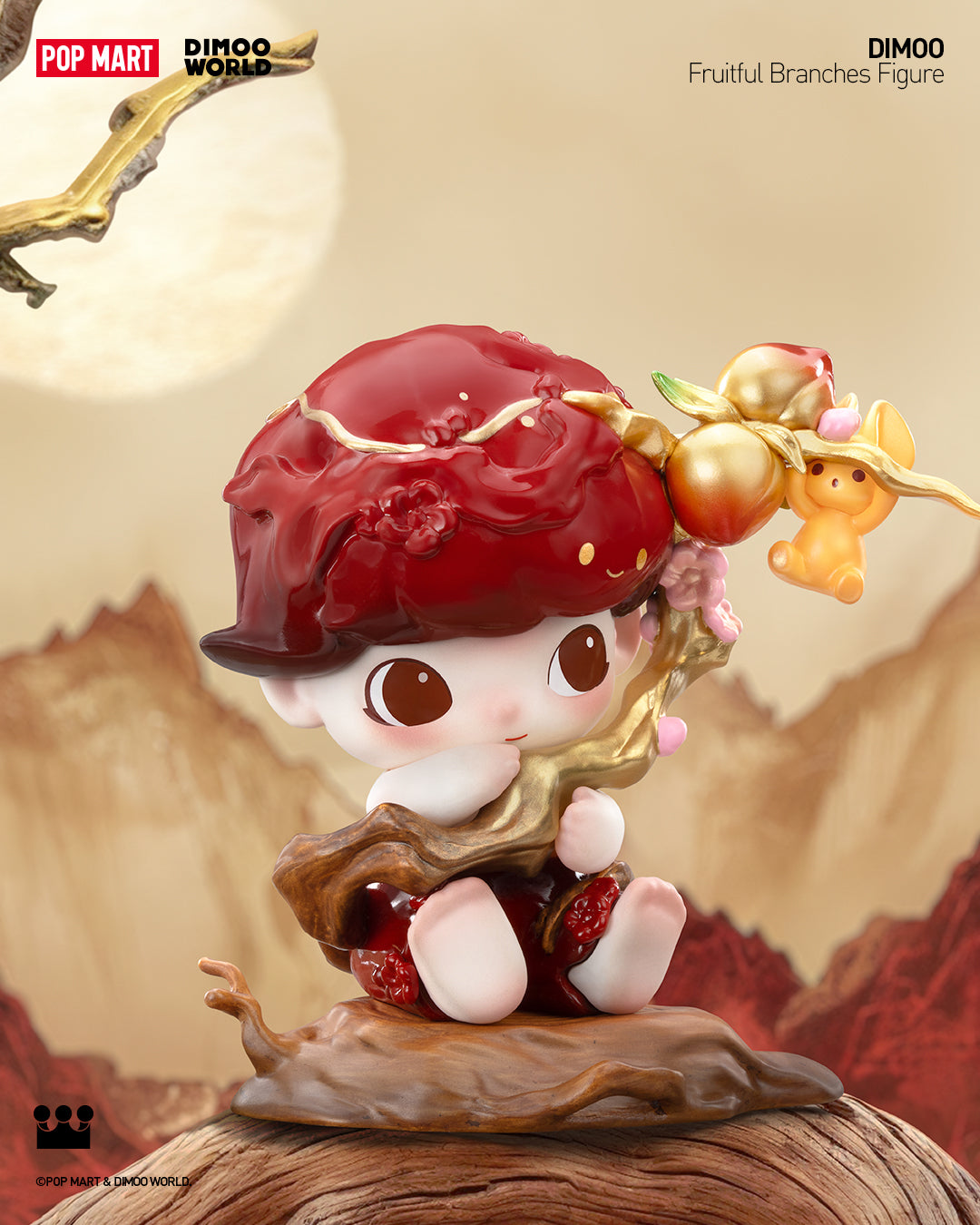  POP MART DIMOO Fruitful Branches Figure、mySite、greenlandpopulation