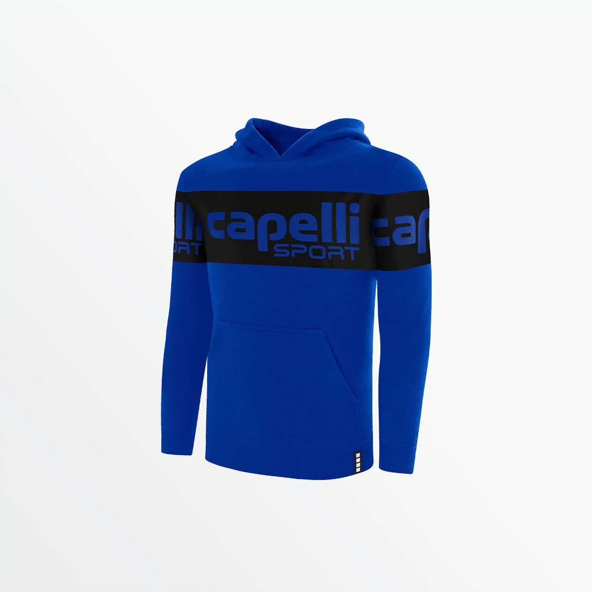 YOUTH LOGO STRIPE FLEECE PULLOVER HOODIE