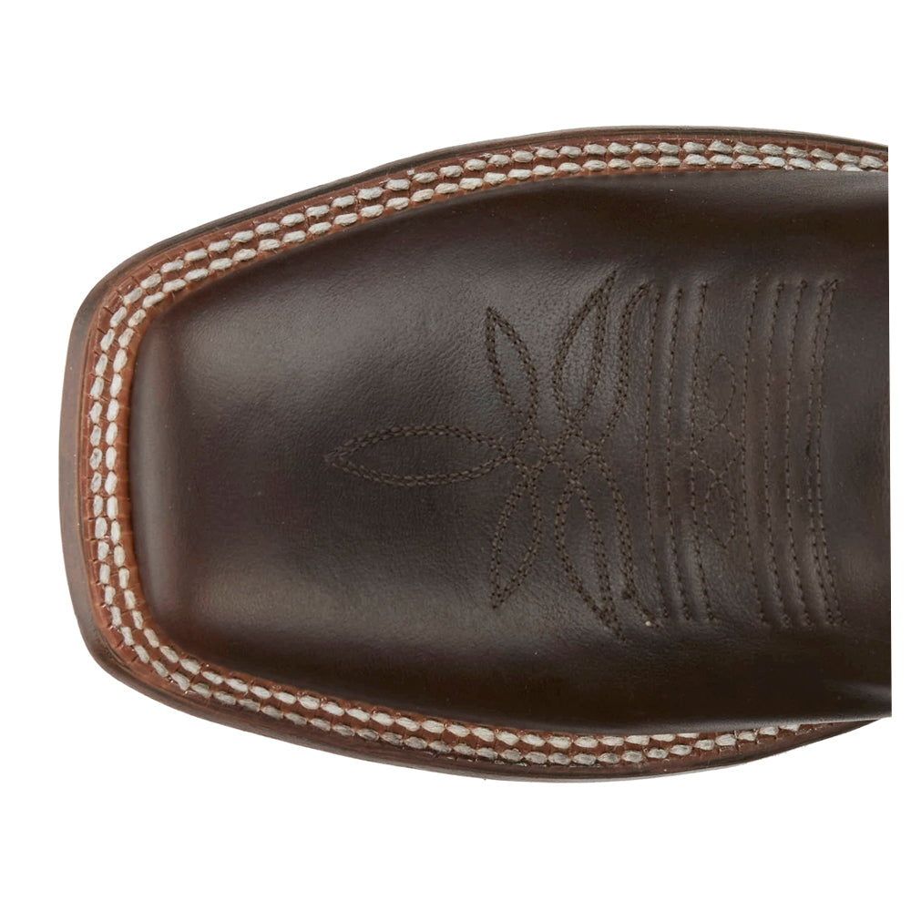 Wray 11 Inch Embroidered Square Toe Cowboy Boots、mySite、gtrtttuynbv