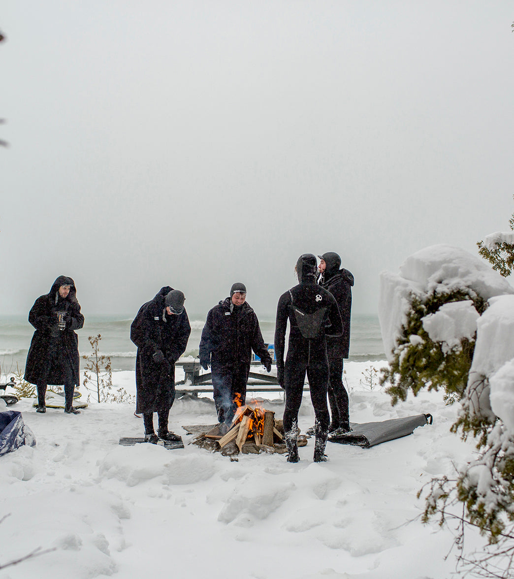 Surf-fur Unisex Fleece-Lined Water Proof Parka、mySite、noshort