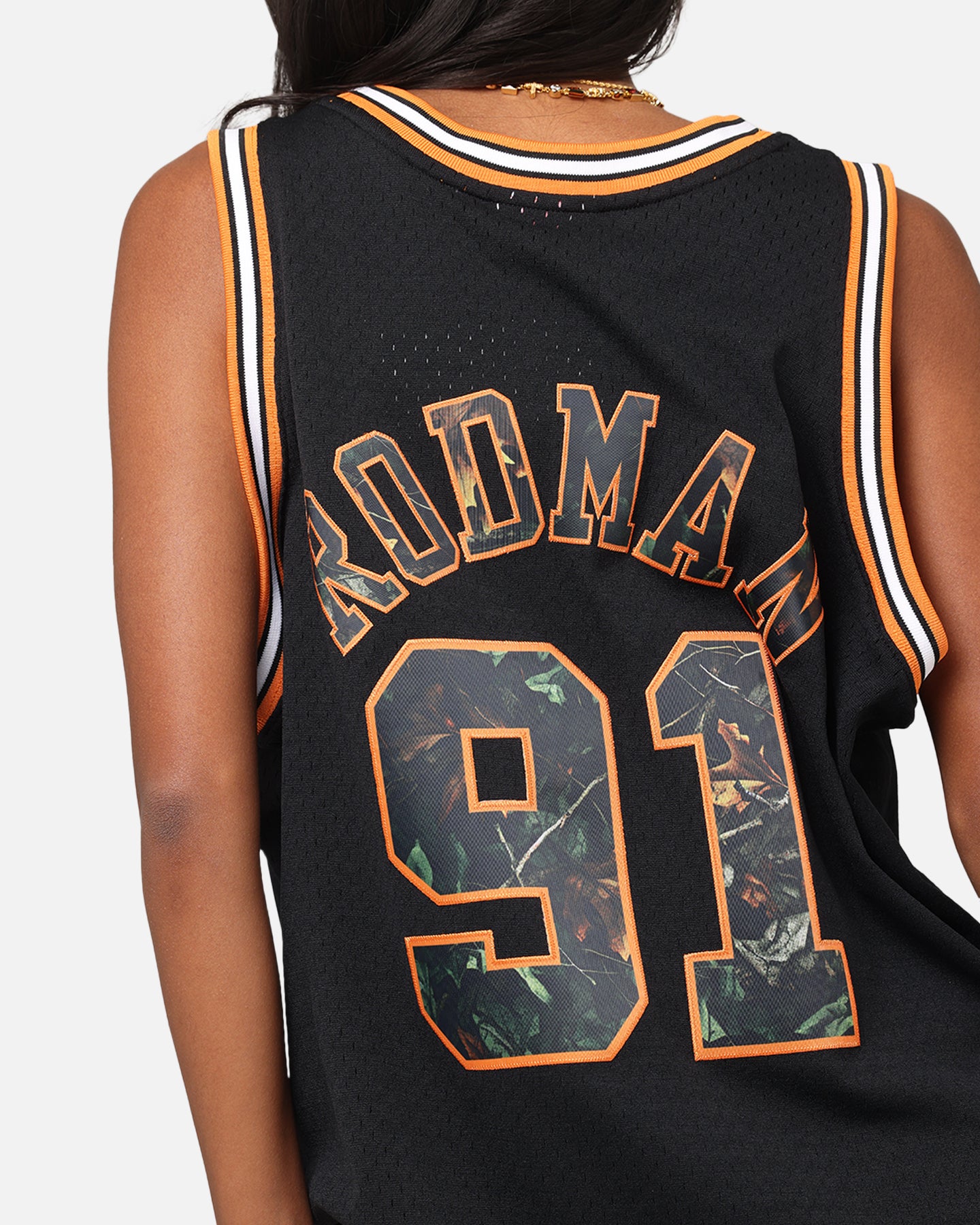 Mitchell & Ness Chicago Bulls Dennis Rodman 'Wilderness' 98 Swing Jersey Black、mySite、zt4zffjzw