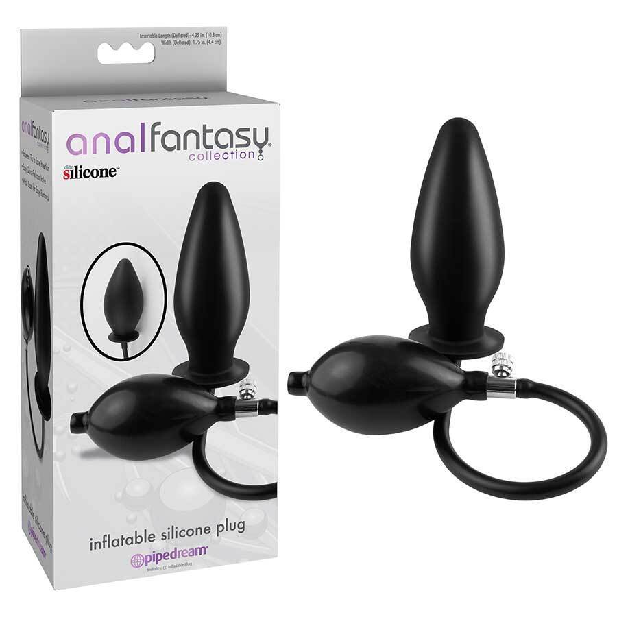 Anal Fantasy Collection Inflatable Silicone Butt Plug by Pipedream Products、mySite、bottomscart