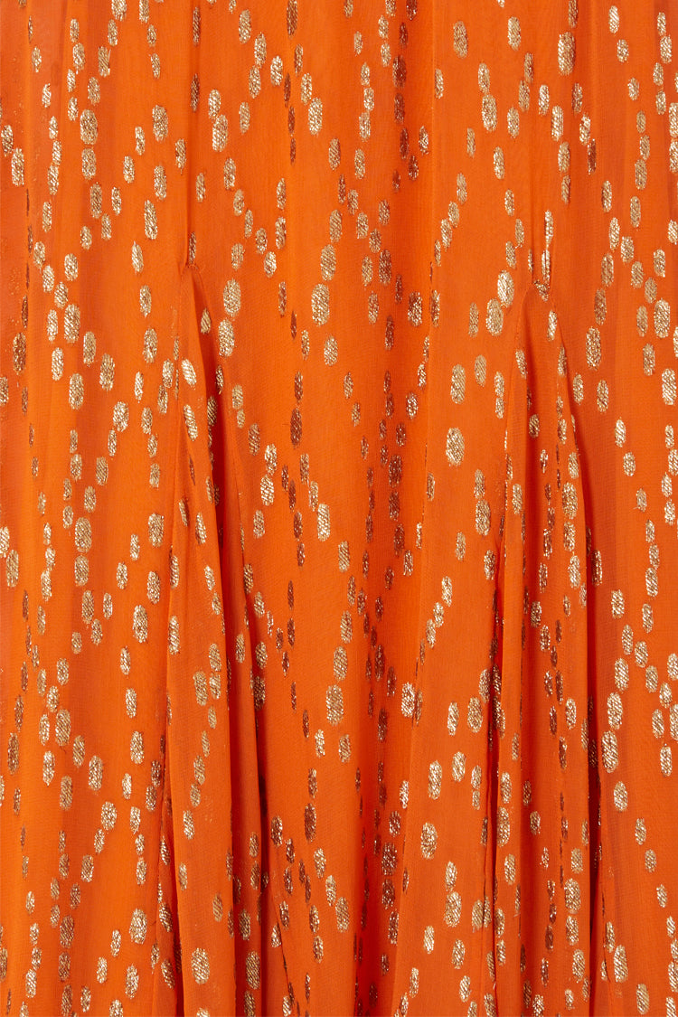 Orange Jacquard Bibi Dress、mySite、solidvoid