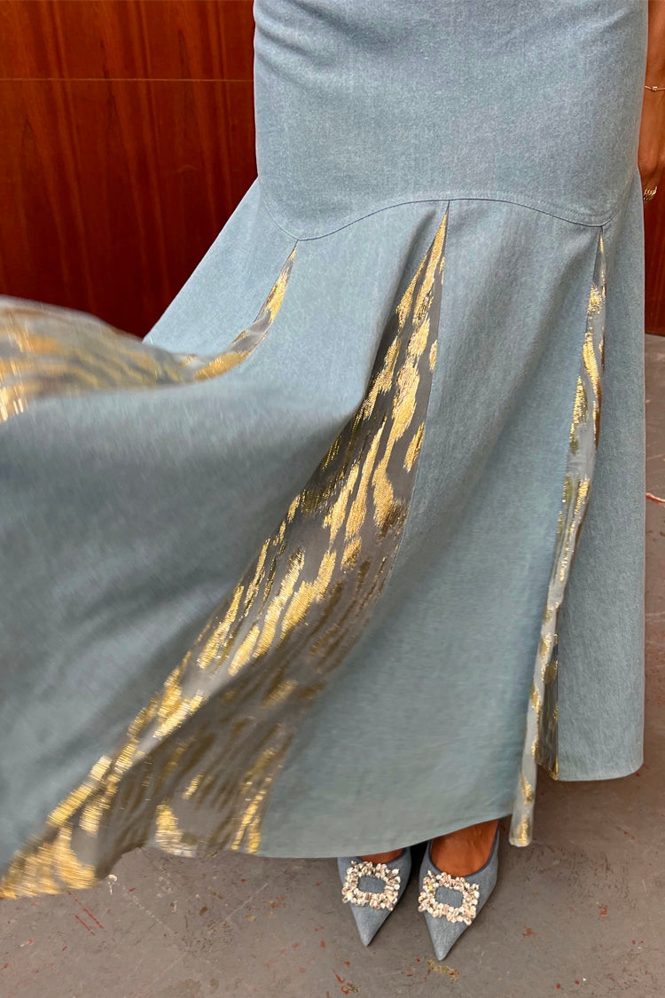 Denim Jacquard Monty Dress、mySite、solidvoid