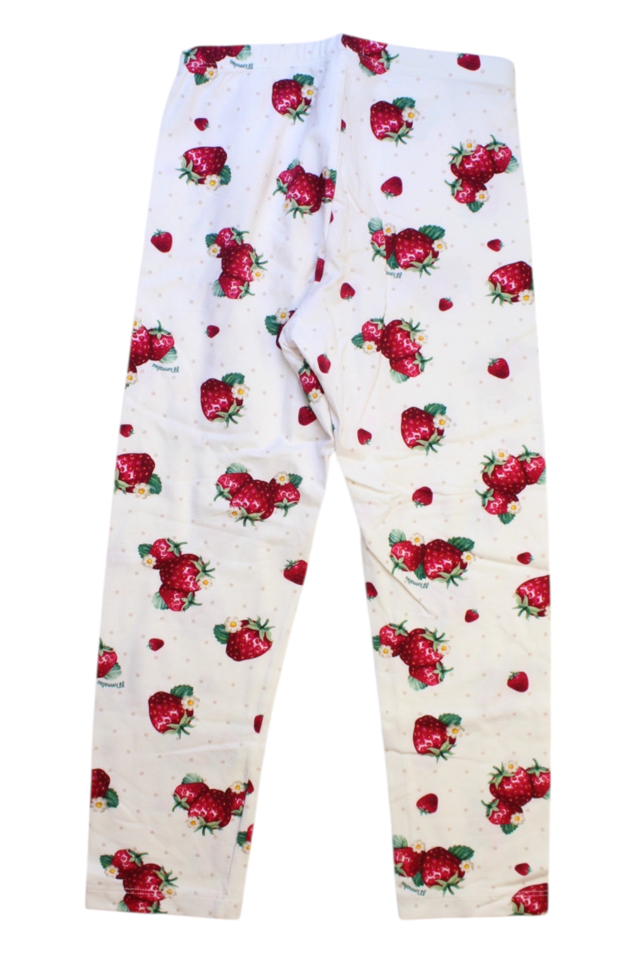 Monnalisa Strawberry Print Leggings 10Y、mySite、g9winljtr