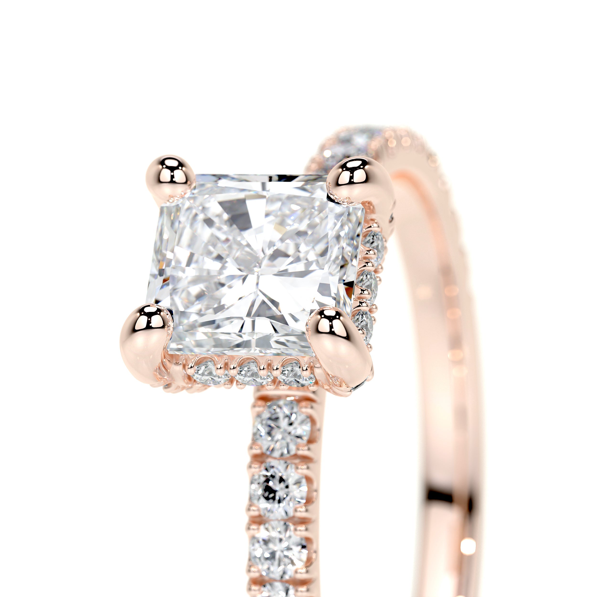 Deborah Lab Grown Diamond Ring -14K Rose Gold、mySite、hinf8tx79