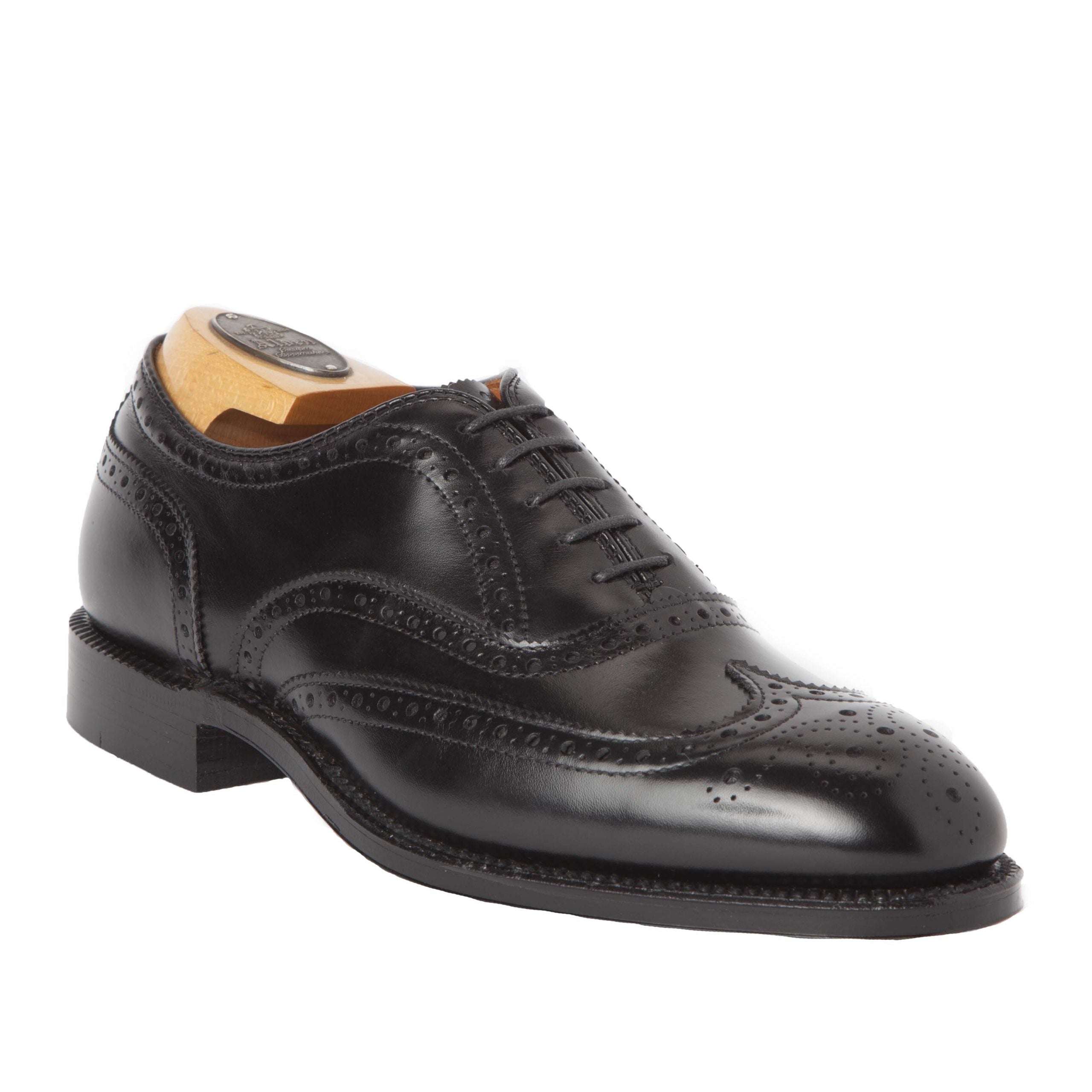  903 - Wing Tip in Bal Black Calfskin、mySite、preschool7hills