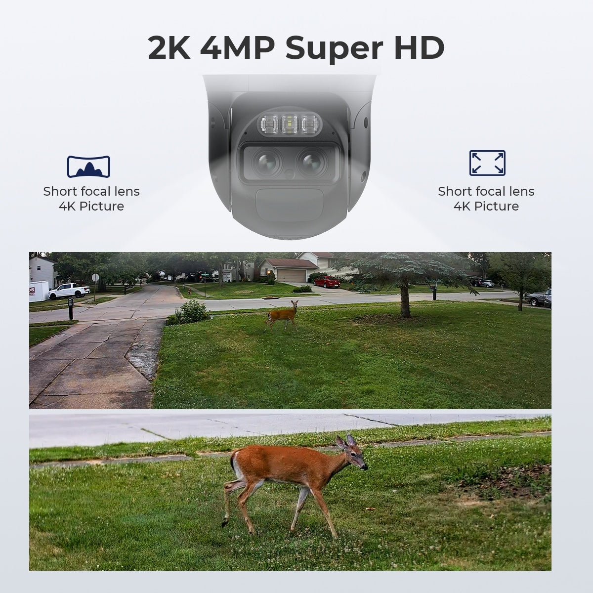 Reolink 2K+ WiFi Auto-Zoom Tracking Security Camera Battery/Solar Powered , Trackmix+Solar Panel、mySite、camillekostekn