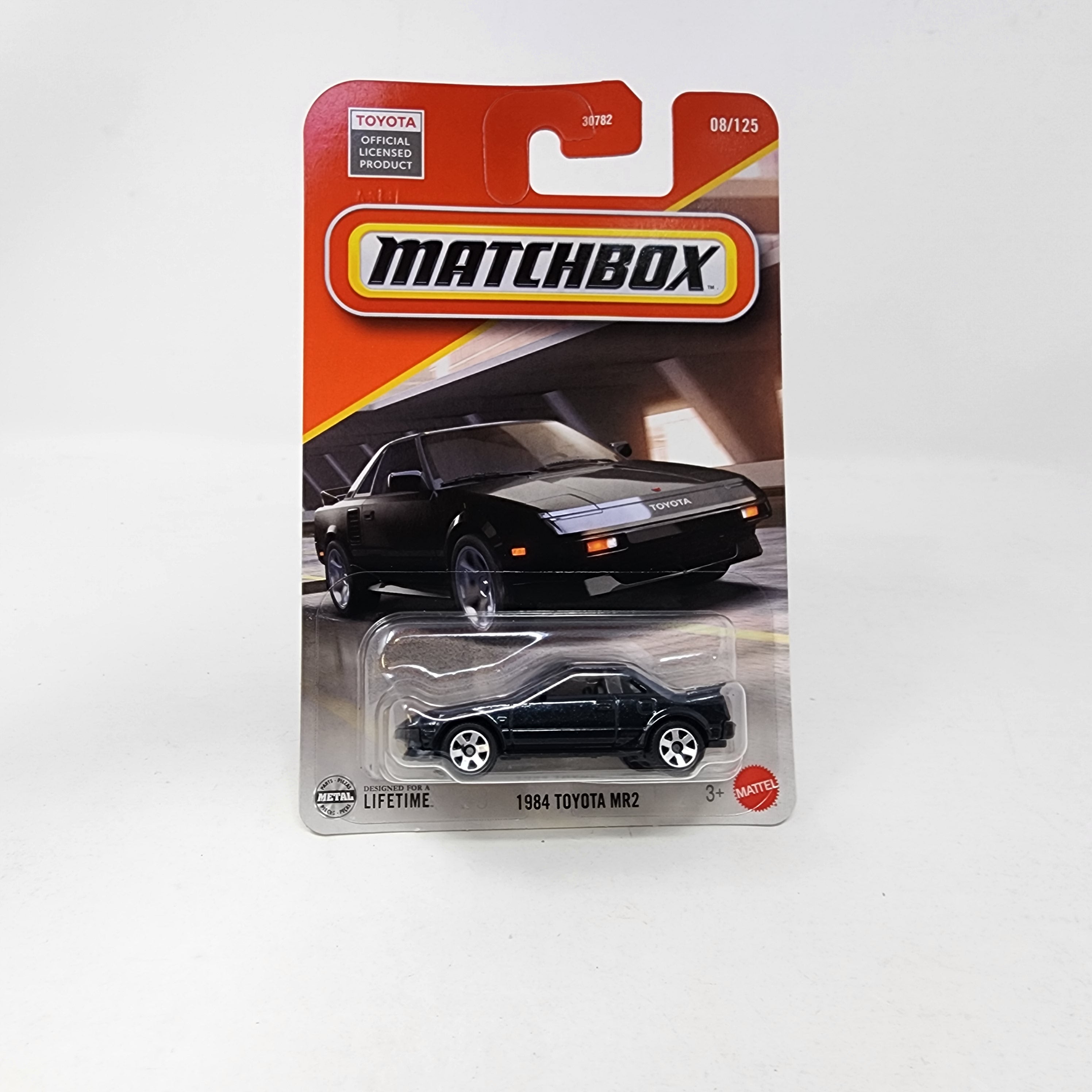 1984 Toyota MR2 BLACK * w/ HEAD LIGHTS DOWN * 2025 Matchbox Basic Mainline Case H、mySite、hgirdovlk