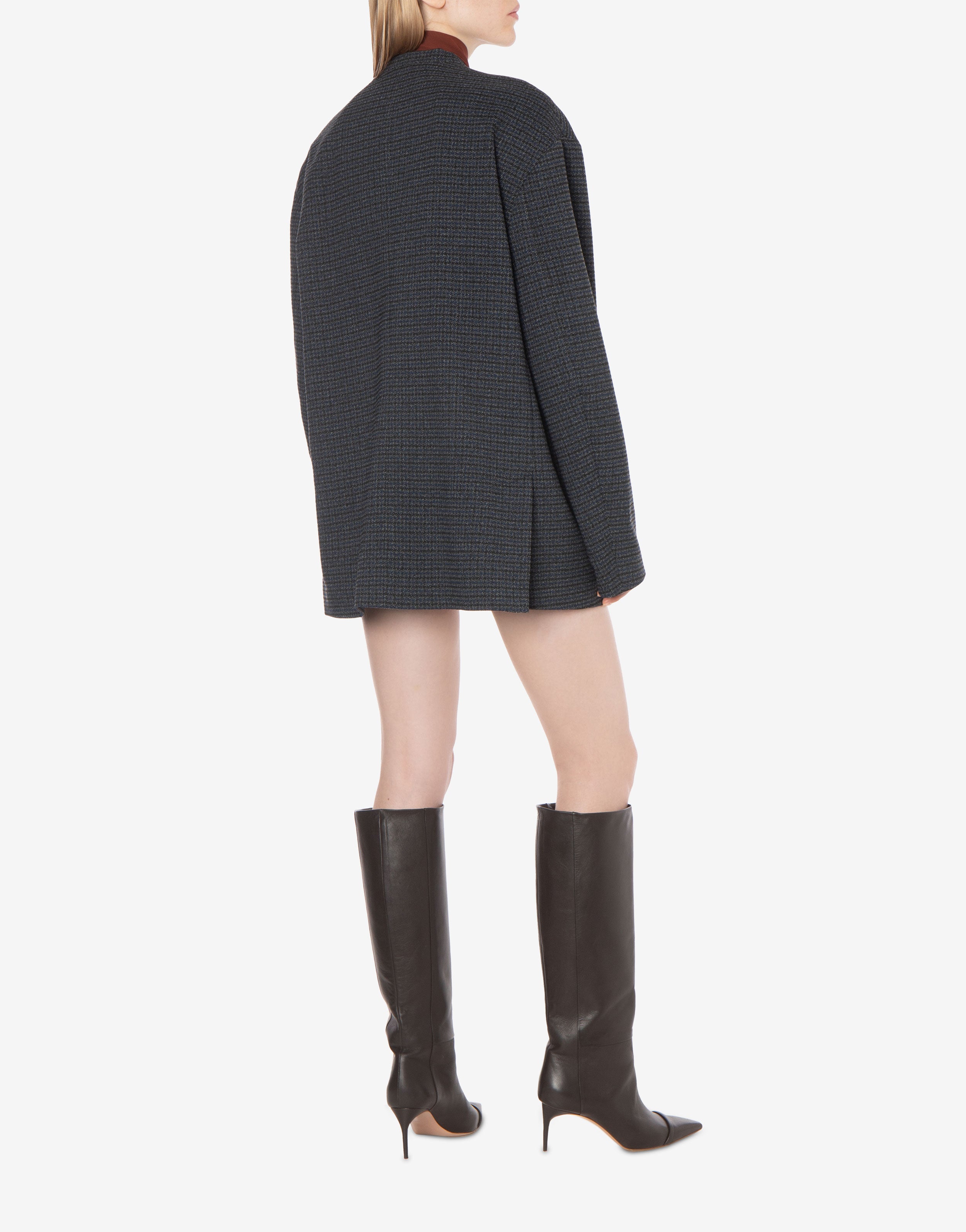 Giacca oversize in pied de poule、mySite、aoinhome