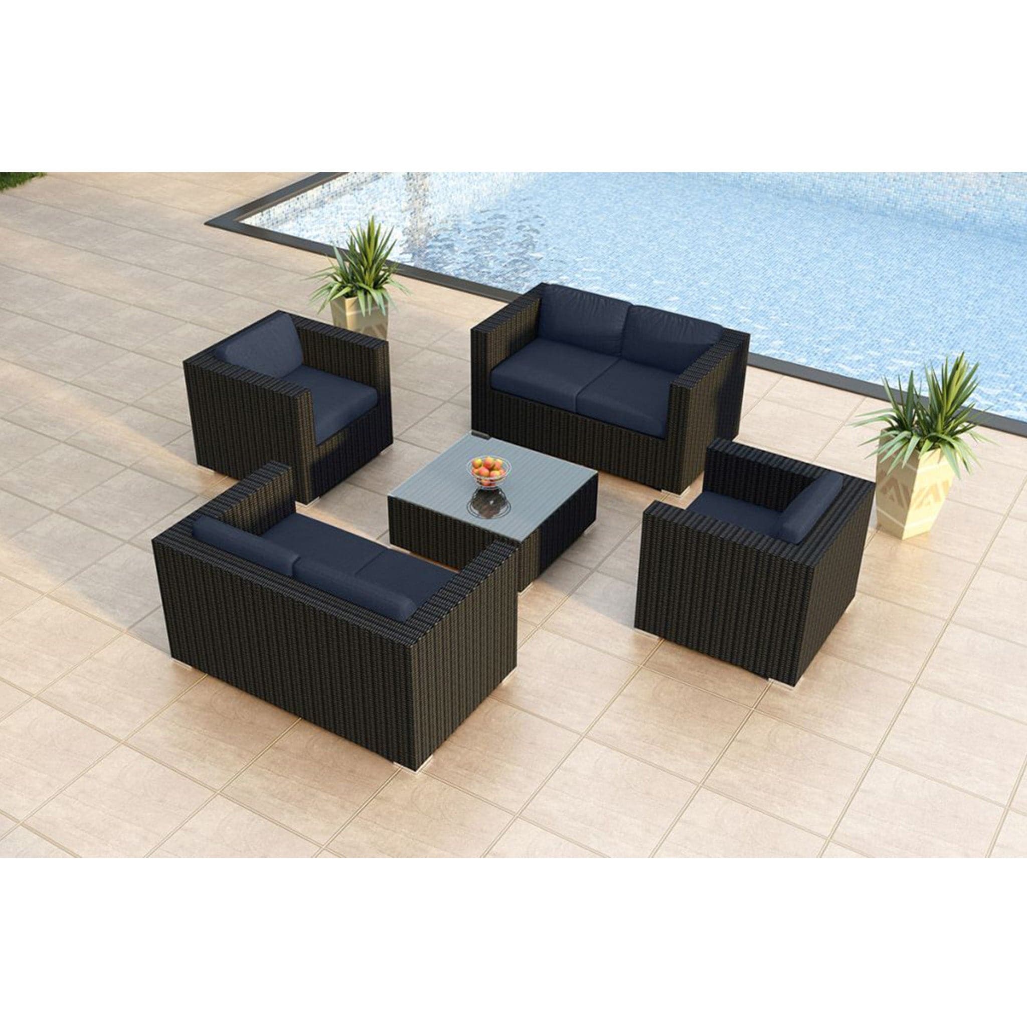 Urbana 5 Piece Double Loveseat Set、mySite、neckold