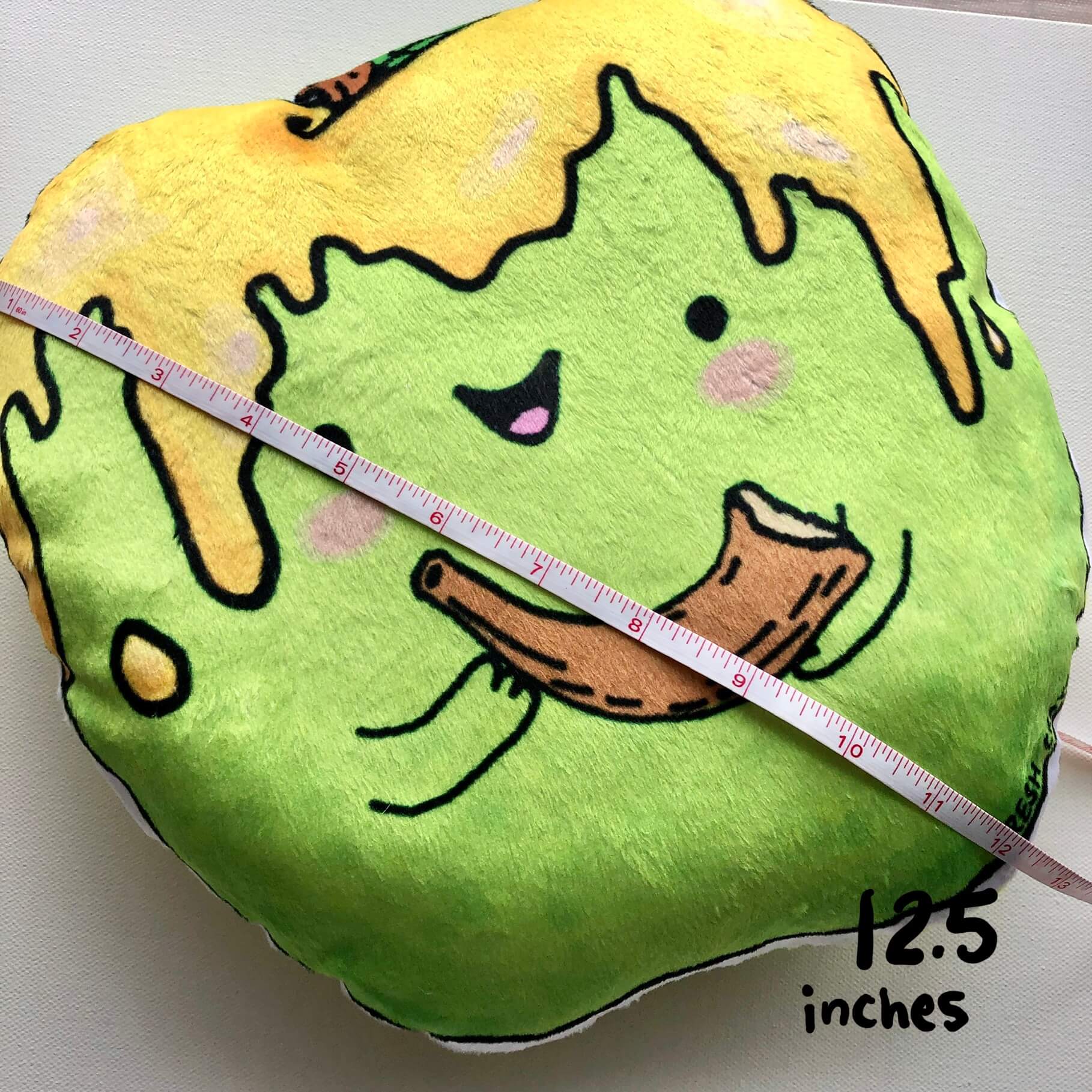 Rosh Hashanah Jewish Apple and Honey Plush Pillow by Fresh Crayons、mySite、topwebapps